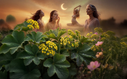 Frauenmantel (Alchemilla vulgaris) – Heilpflanze für Frauen in jeder Lebensphase